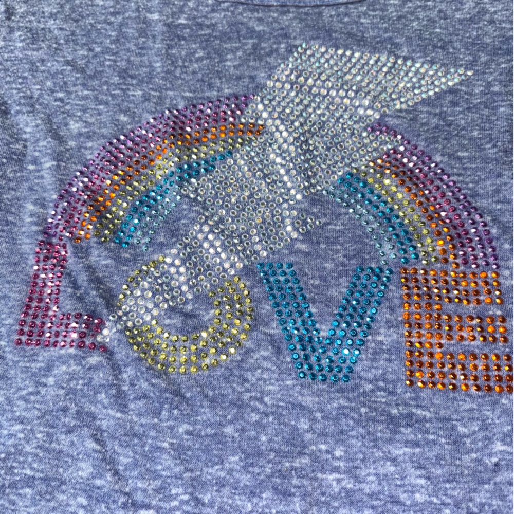 Hannah Sky Rhinestone Top - Picture 2 of 6